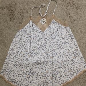 Chic Leopard Print Camisole